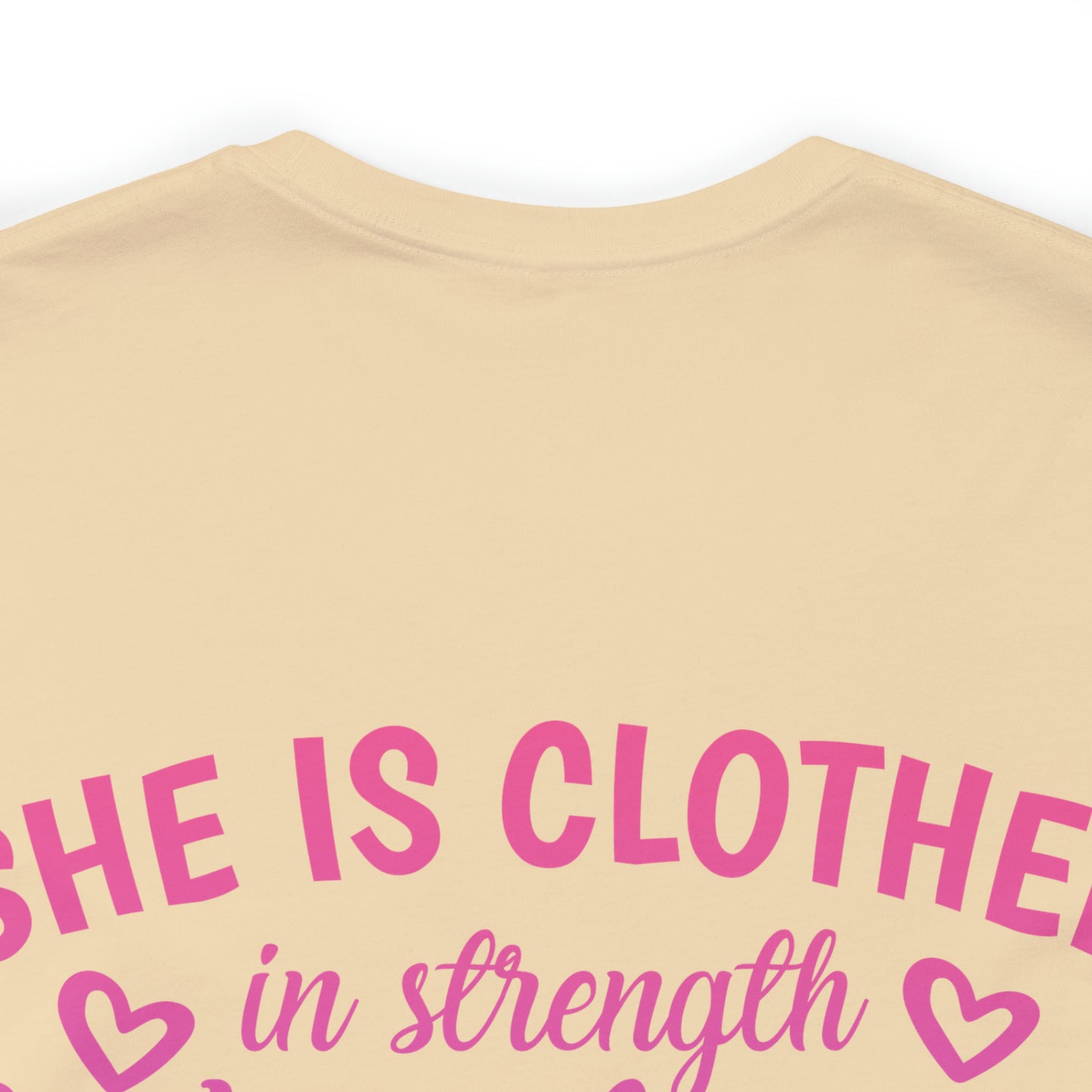She is Clothed in Strength & Dignity and she laughs without fear of the future...... Proverbs 31:25