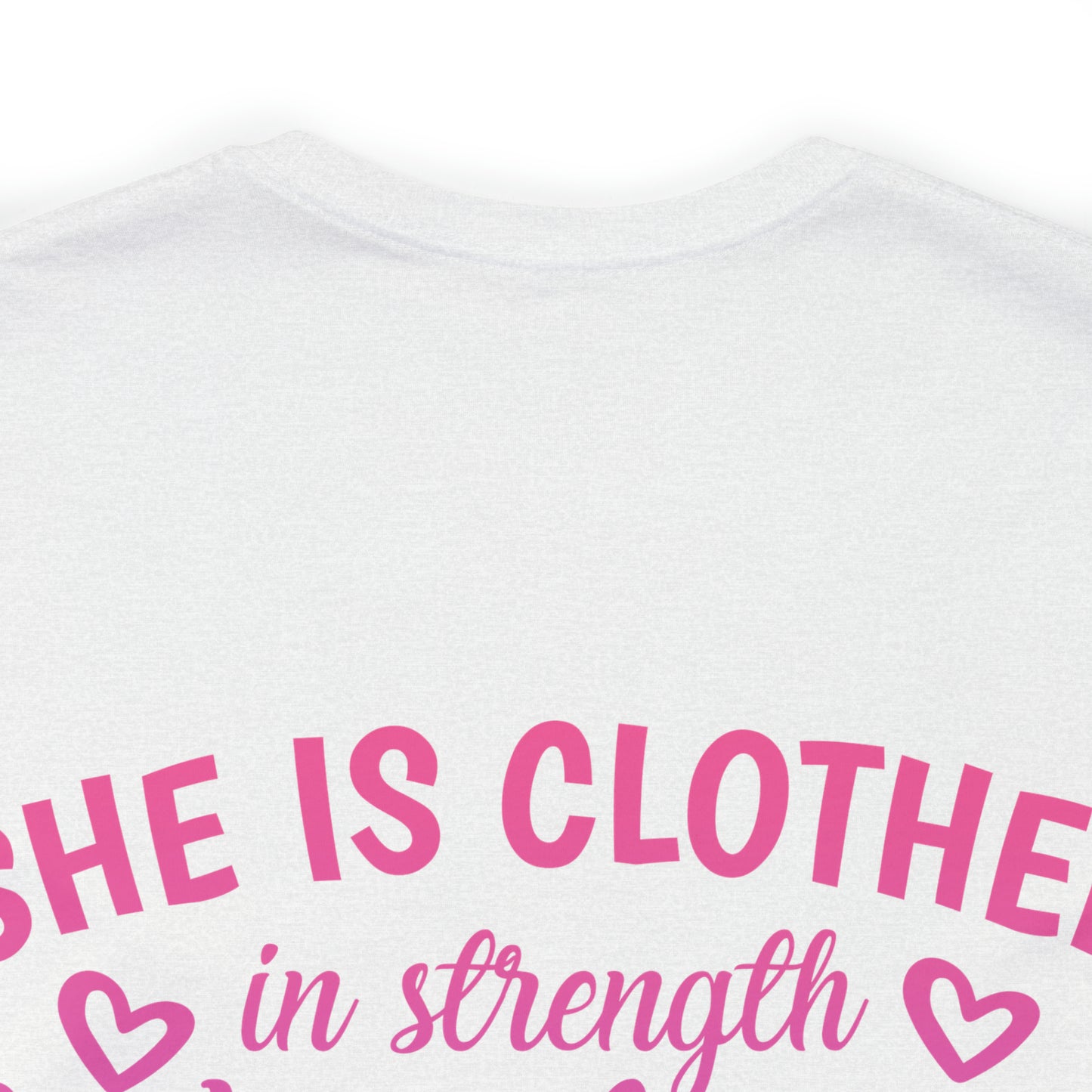 She is Clothed in Strength & Dignity and she laughs without fear of the future...... Proverbs 31:25