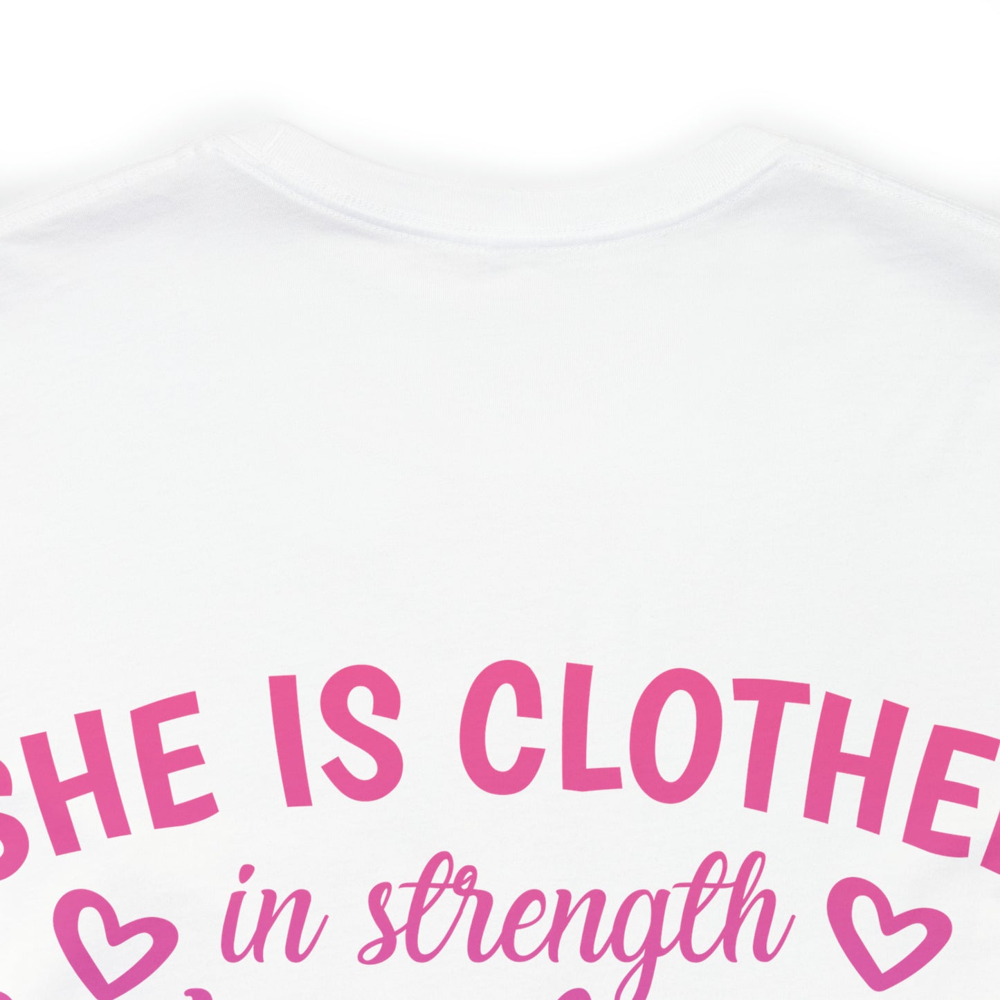 She is Clothed in Strength & Dignity and she laughs without fear of the future...... Proverbs 31:25
