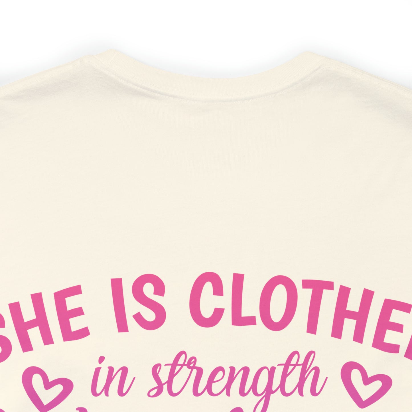 She is Clothed in Strength & Dignity and she laughs without fear of the future...... Proverbs 31:25