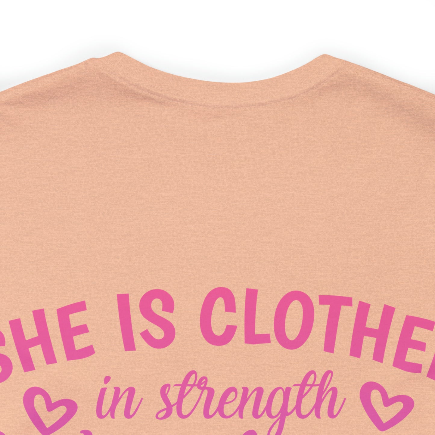She is Clothed in Strength & Dignity and she laughs without fear of the future...... Proverbs 31:25