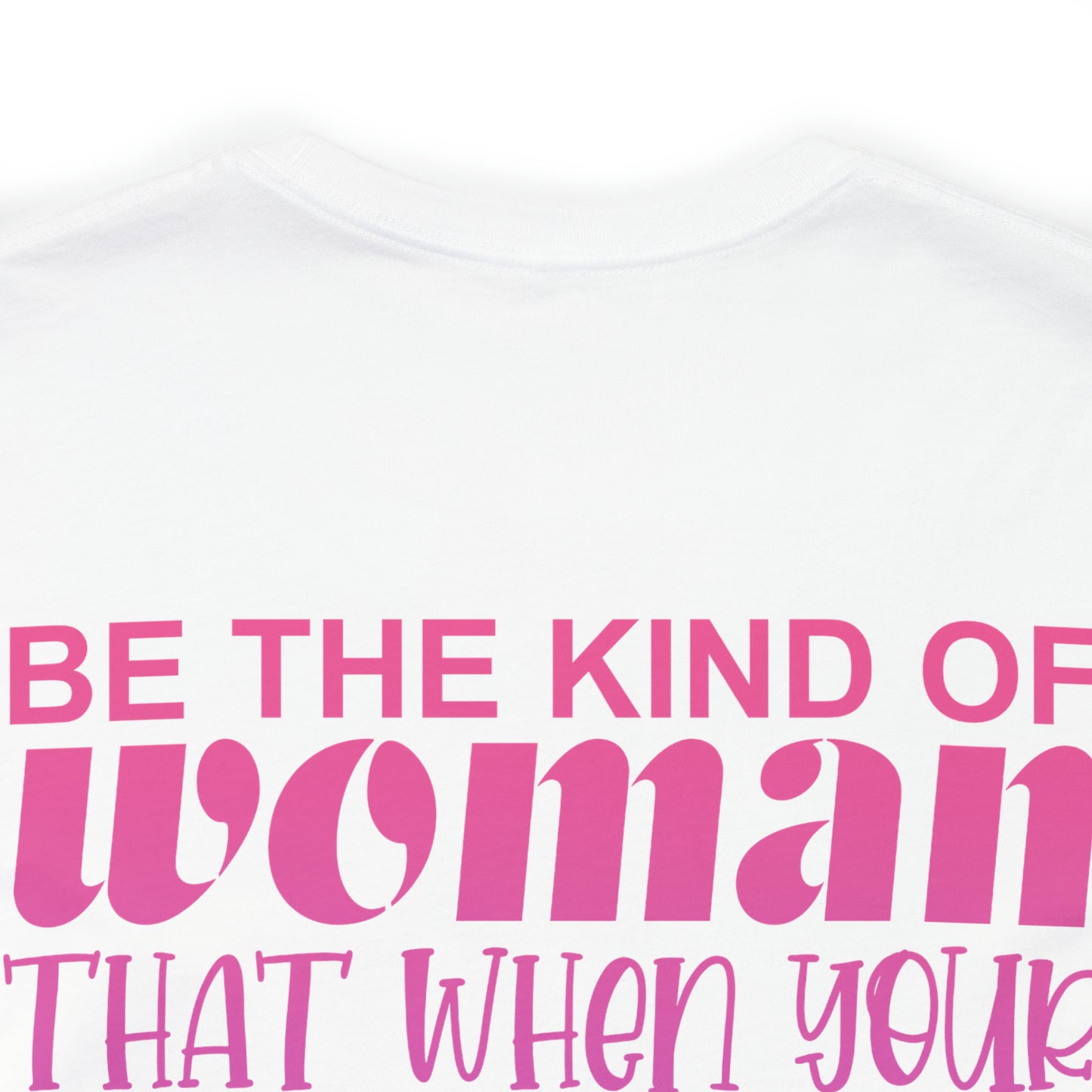 Be the Kind of Women when your Feet Hit the Floor Each Morning the Devil Says, "Oh Crap She's Up"........ Inspirational Women's T-Shirt
