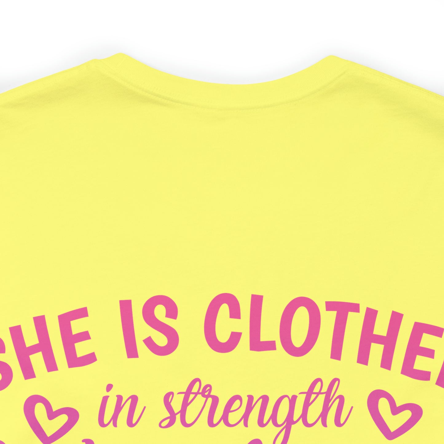 She is Clothed in Strength & Dignity and she laughs without fear of the future...... Proverbs 31:25