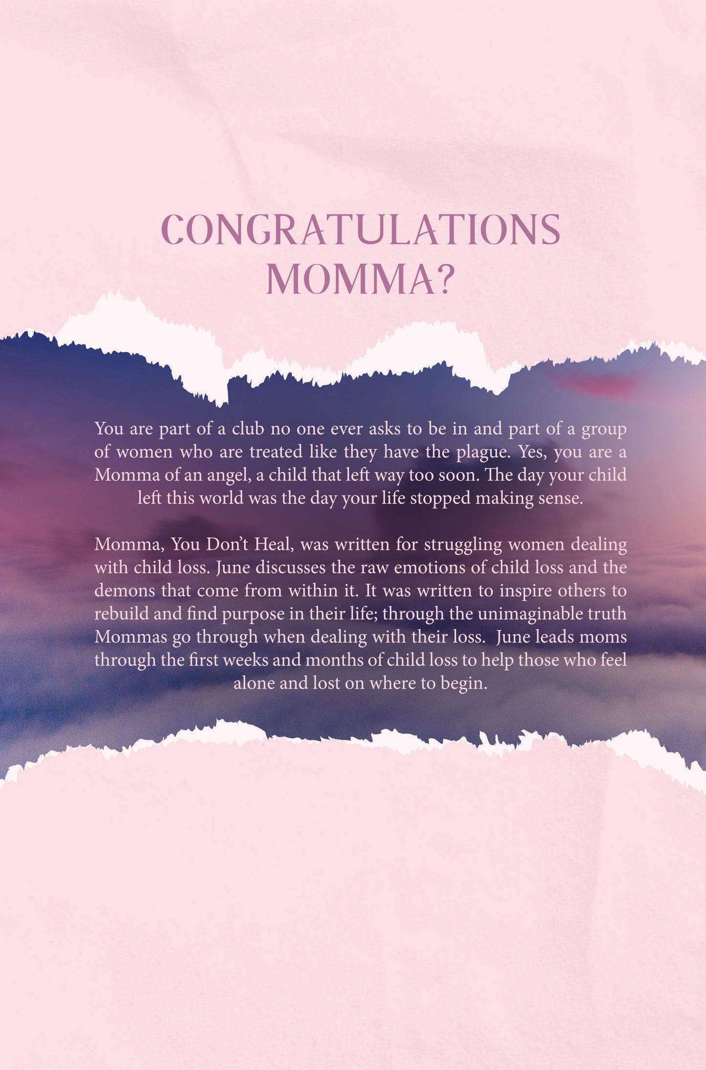 Momma, You Don't Heal