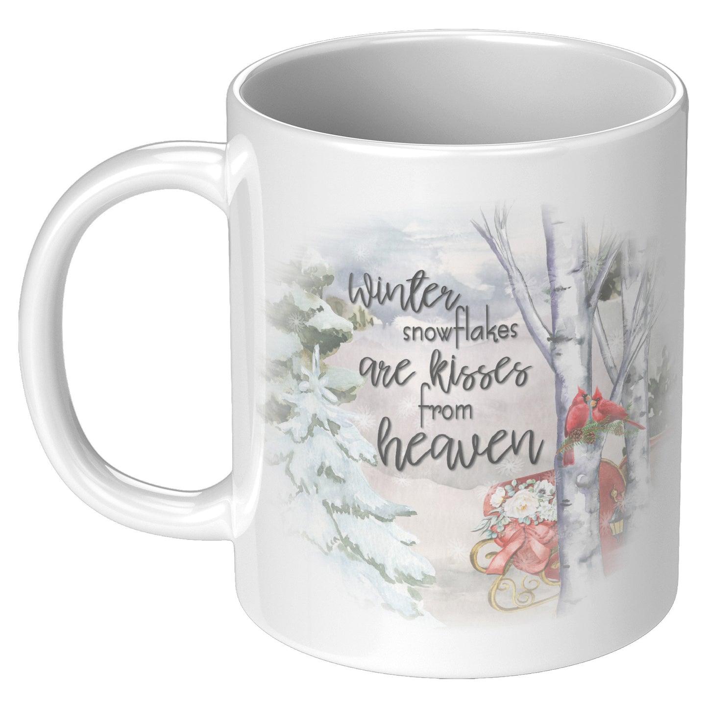 Cardinal Winter Mug