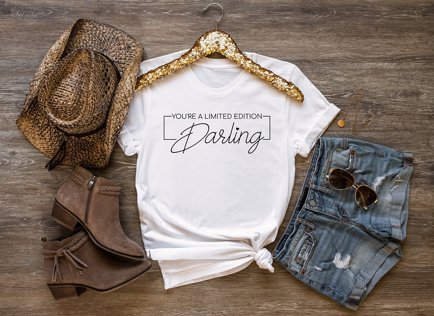 You're a Limited Edition Darling...... Motivational Women's T-Shirt