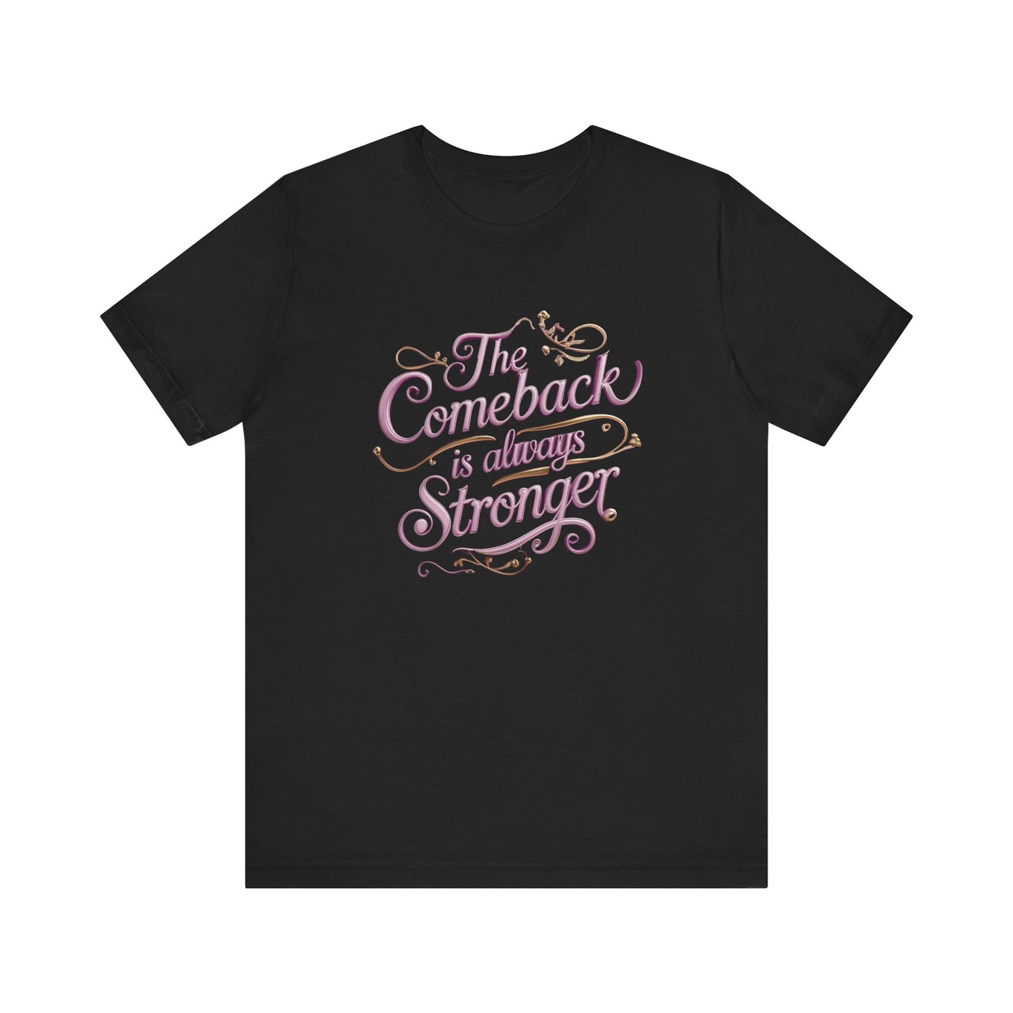 Empowering Graphic Tee - The Comeback is always Stronger | Motivational Shirt for Resilience, Inspirational Gift, Casual Wear, Fitness [...]