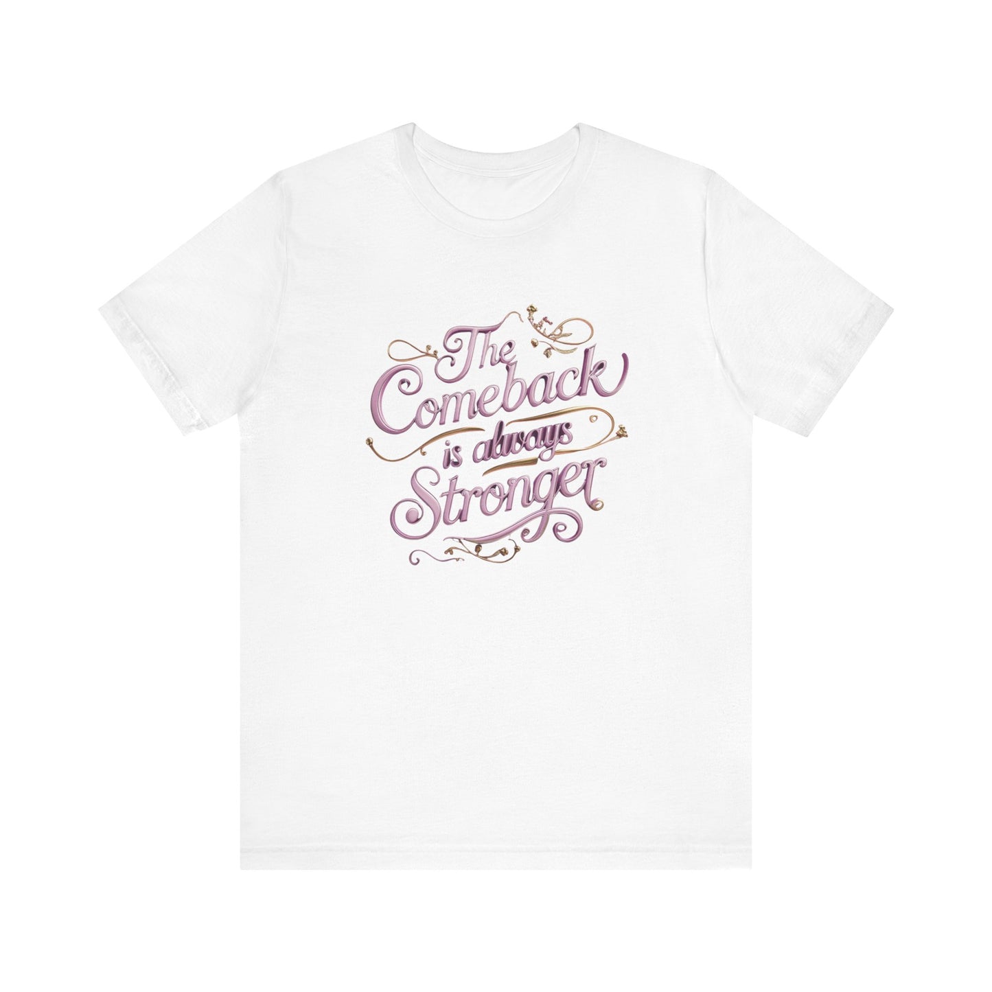 Empowering Graphic Tee - The Comeback is always Stronger | Motivational Shirt for Resilience, Inspirational Gift, Casual Wear, Fitness [...]