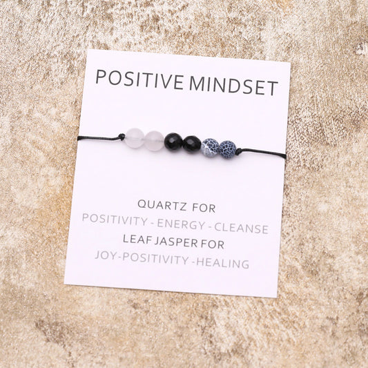 Positive Mindset Adjustable Bracelet