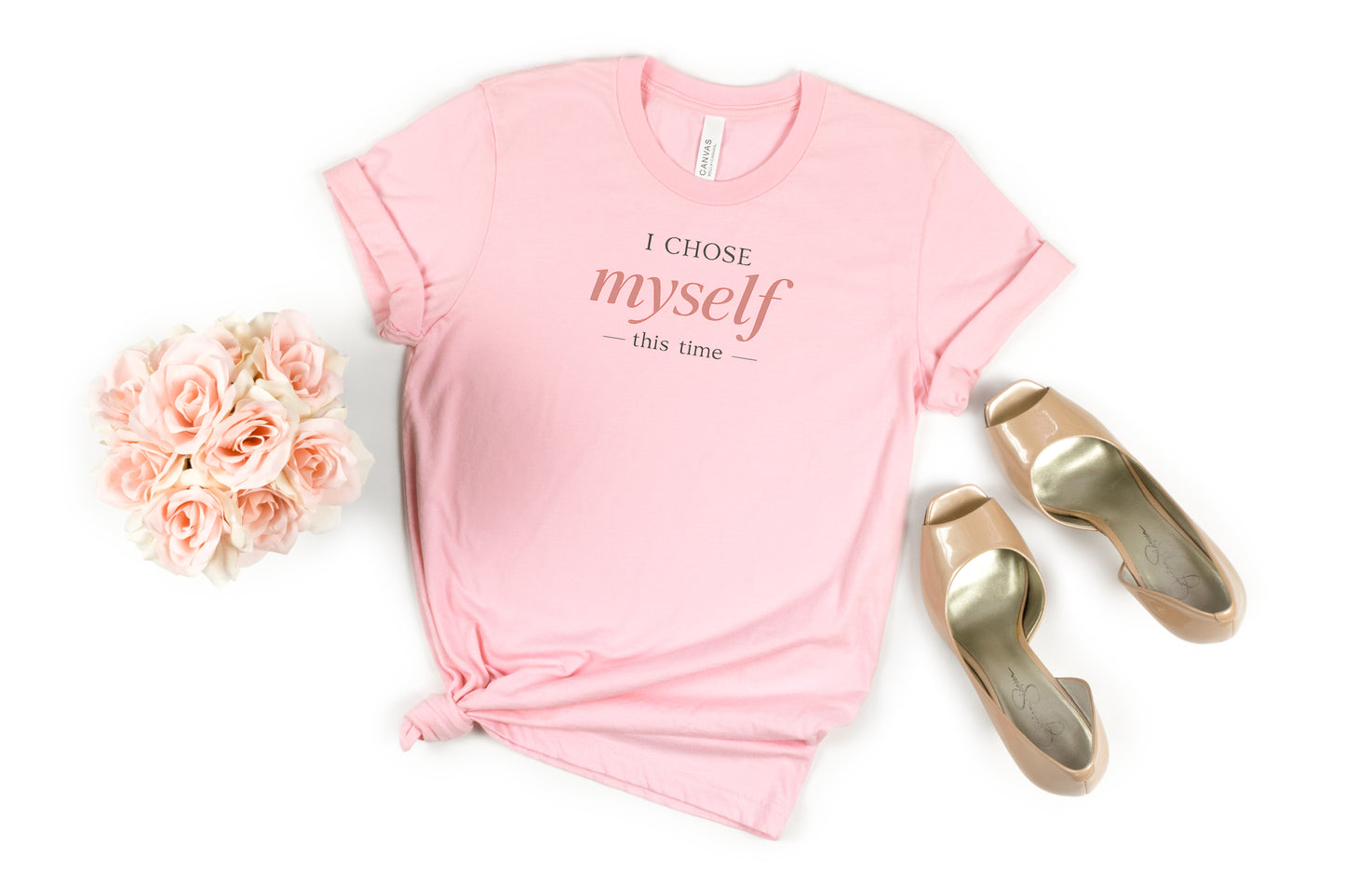 I Chose Myself Tee - Self-Love Graphic T-Shirt